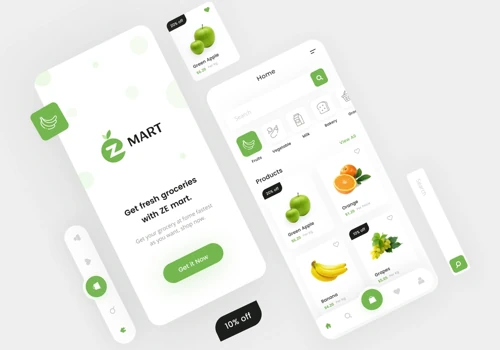 Z-Mart online shopping App Development
