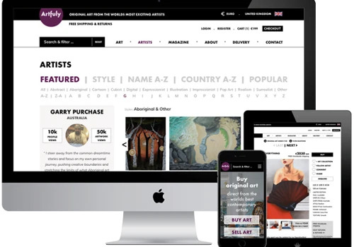 Art e-commerce for Artists & Art Buyers
