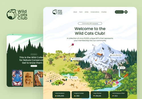Website of the Wild Cat support community