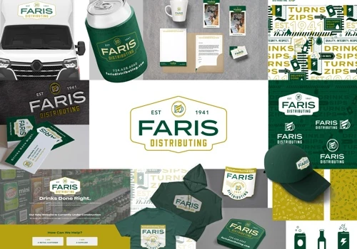 Regional Beverage Distributor Branding and Website