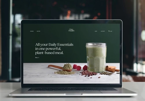 Shopify + UX + Branding for Wellness Company