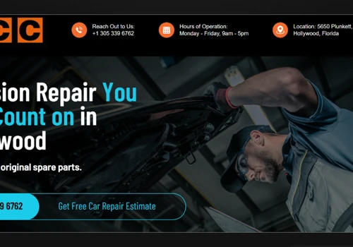Website for American Professional Auto Service