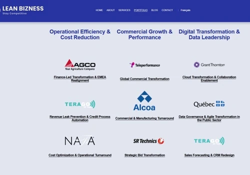 Company Portfolio: 9 projects