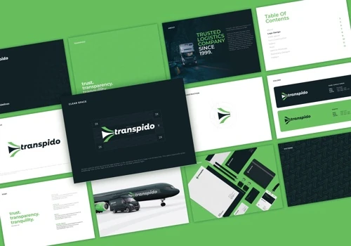 Transpido Logistics Branding