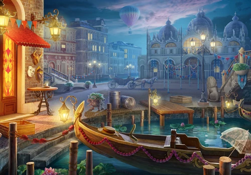 Hidden object Scene for mobile game