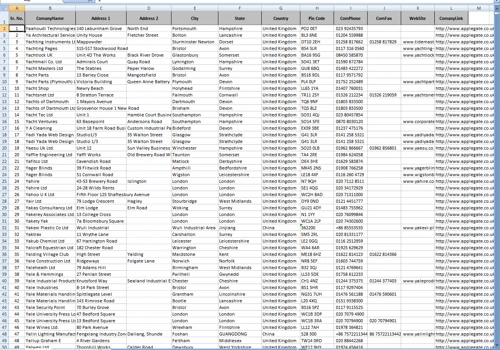 Data From Directory