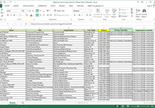 Phone number data searching