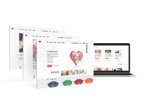 Web page development
