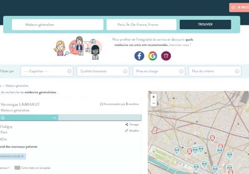 Health platform to find the right doctor