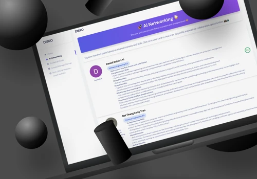 Disko: AI student matchmaking and networking