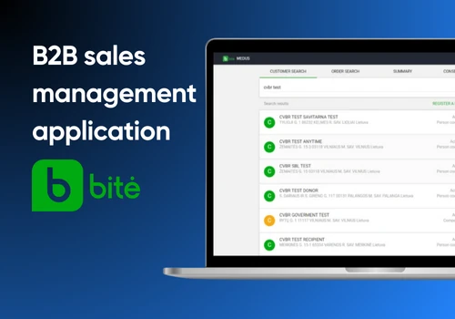 Transforming B2B Sales: Bitė's Advanced Management