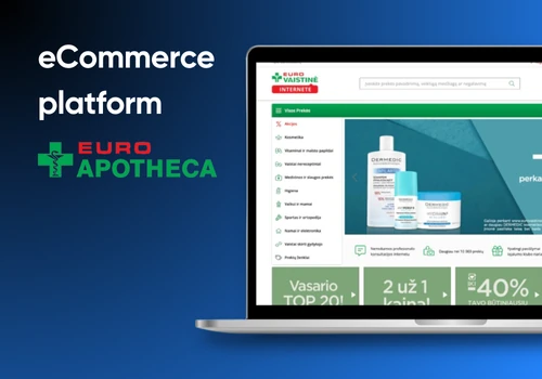 eCommerce Website for the Pharmacy Provider