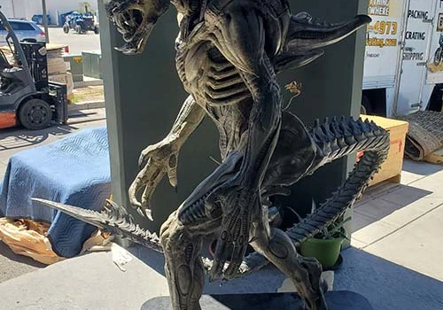 Authentic Alien Predator Movie Prop