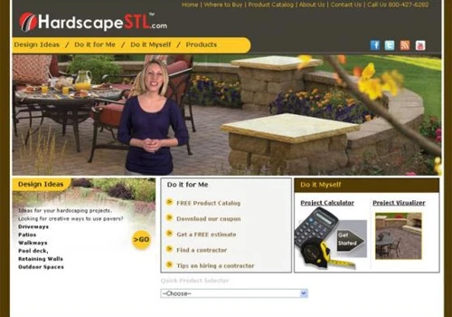 Hardscapestl.com: web design and development