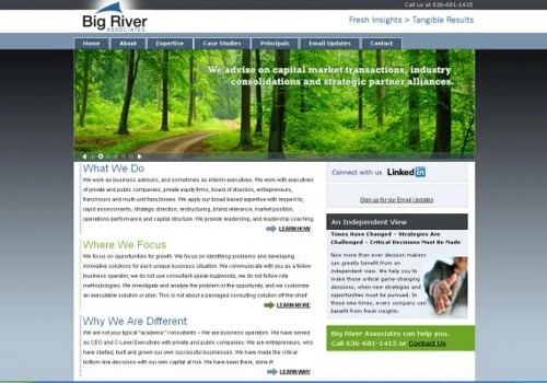 Big River Associates: branding , web design, web develpment and internet marketing