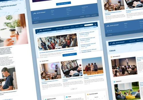Website redesign for MAVIR