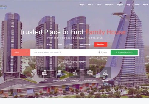 Real estate listing portal