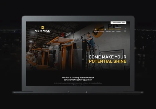 Ver-Mac; Brand New website