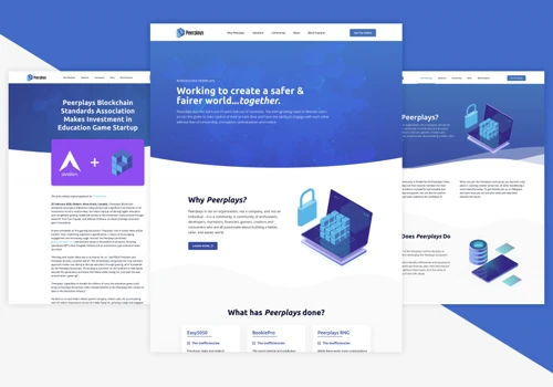 Peerplays - Web design & Development