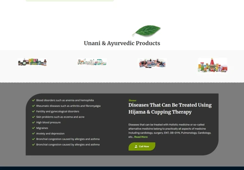 Health Center Website