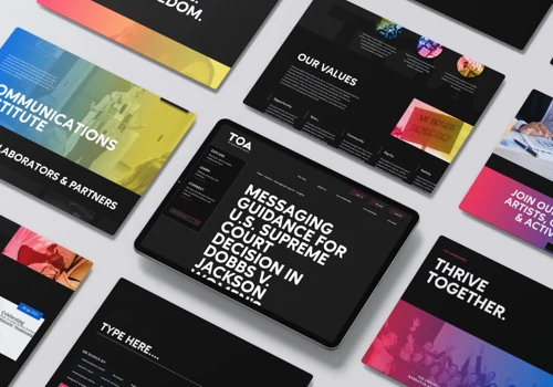TOA Rebrand & Website Redesign