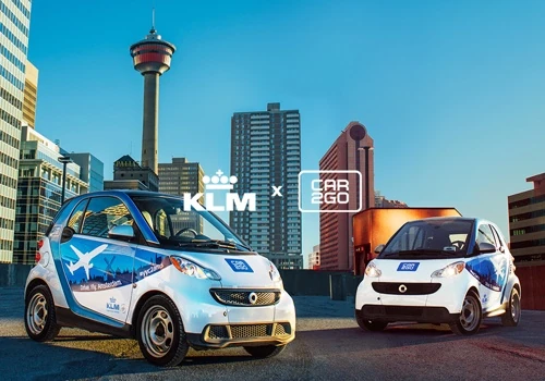 Car2Go x KLM