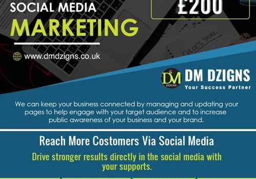 As a business person, if you need to promote your brand or service, you must consider utilizing social media optimization services by approaching DM Dzigns.