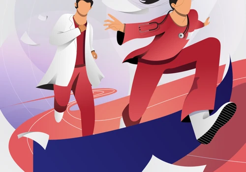 Lead healthcare Brand Illustration