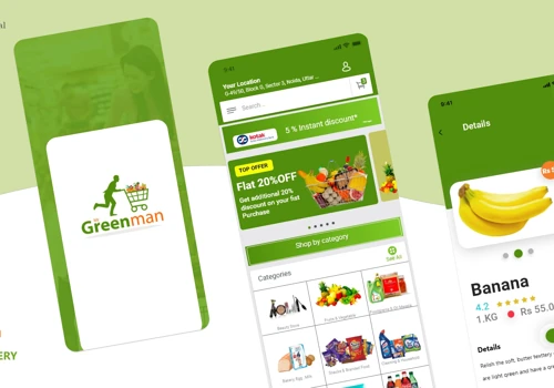 Mrgreenman- Grocery App