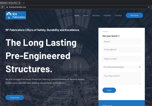 Lead-Gen B2B Website