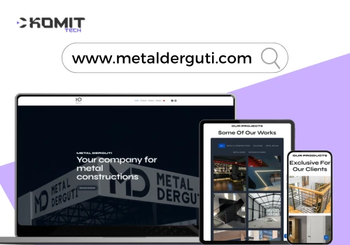 Kundenspezifische Webentwicklung für Metal Derguti
