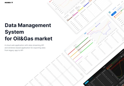 Data Management System for oilfield equipment