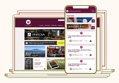 Poland’s no. 1 wine website