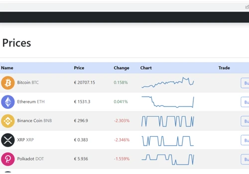 Crypto platform