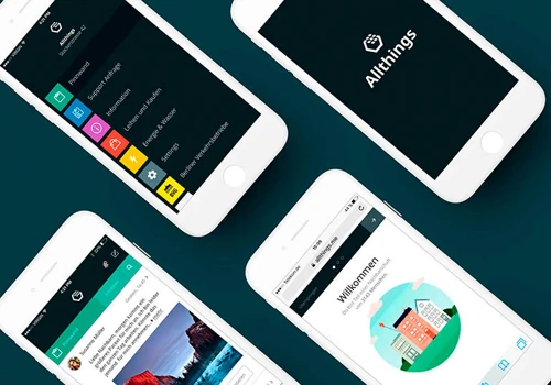 UX design, frontend and branding for a prop‑tech.