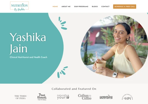 Build a Clinical Nutrition & Health Coach Website