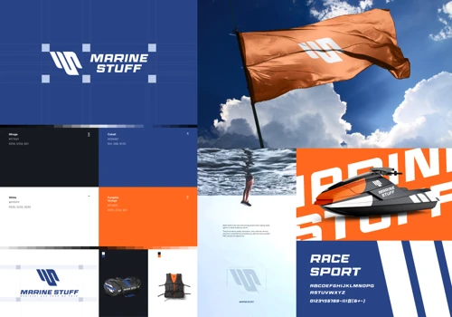 Marine Stuff Logo Design