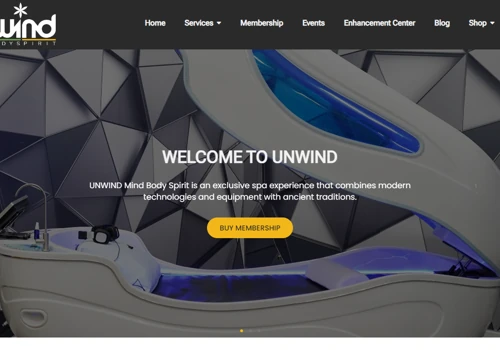 Web Development for Spa Services