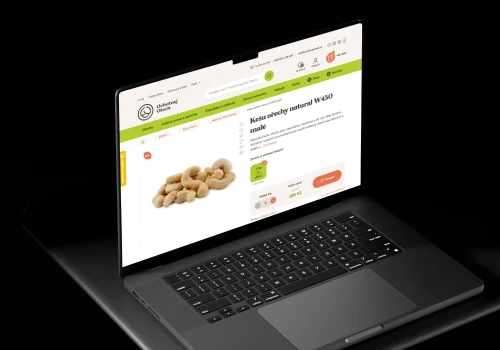 Custom E-commerce Platform for Healthy Snacks
