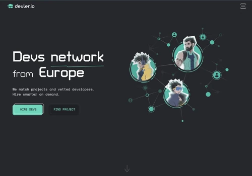 Web development for a freelance service