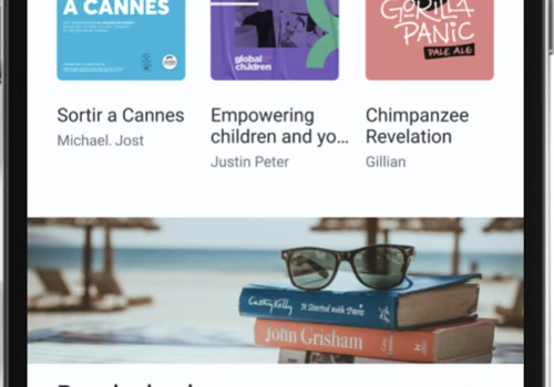 "Books & Audiobooks at the Palm of your Hand"
