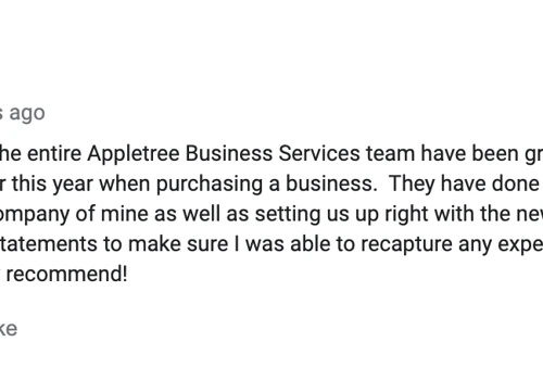 Accounting & Tax For Small Business Purchase