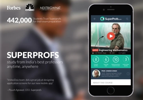 Mobile App Development for SUPERPROFS