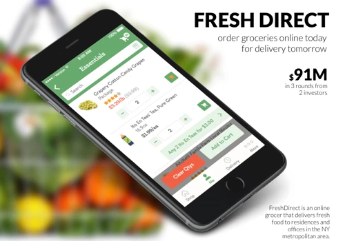 Mobile App Development for FRESHDIRECT