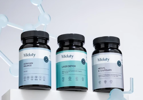 Miduty: Packaging design for D2C Supplements brand