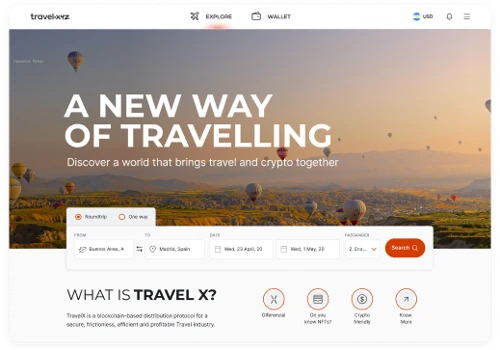 TravelX - Revolutionizing the travel industry