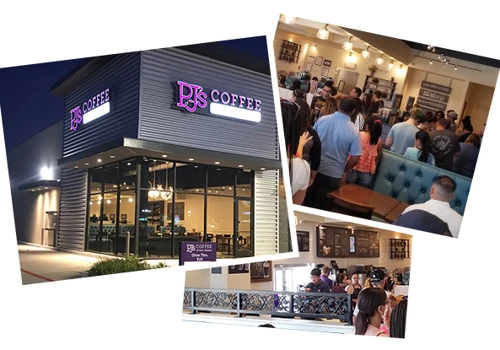 DROVE 450 NEW CUSTOMERS TO A COFFEE SHOP FRANCHISE