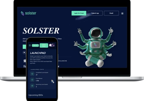 DeFi platform on Solana