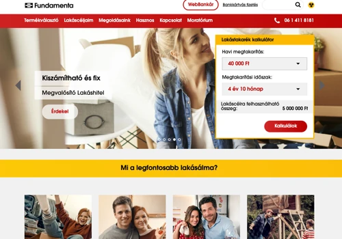 Liferay portal for one of the most popular financial companies in Hungary