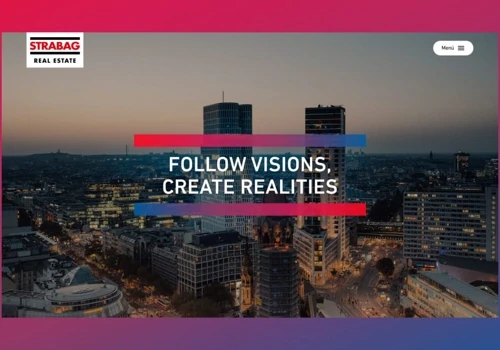 Strabag Real Estate – Website